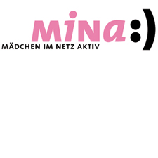 Mädchen im Netz aktiv – das MiNa :) Logo